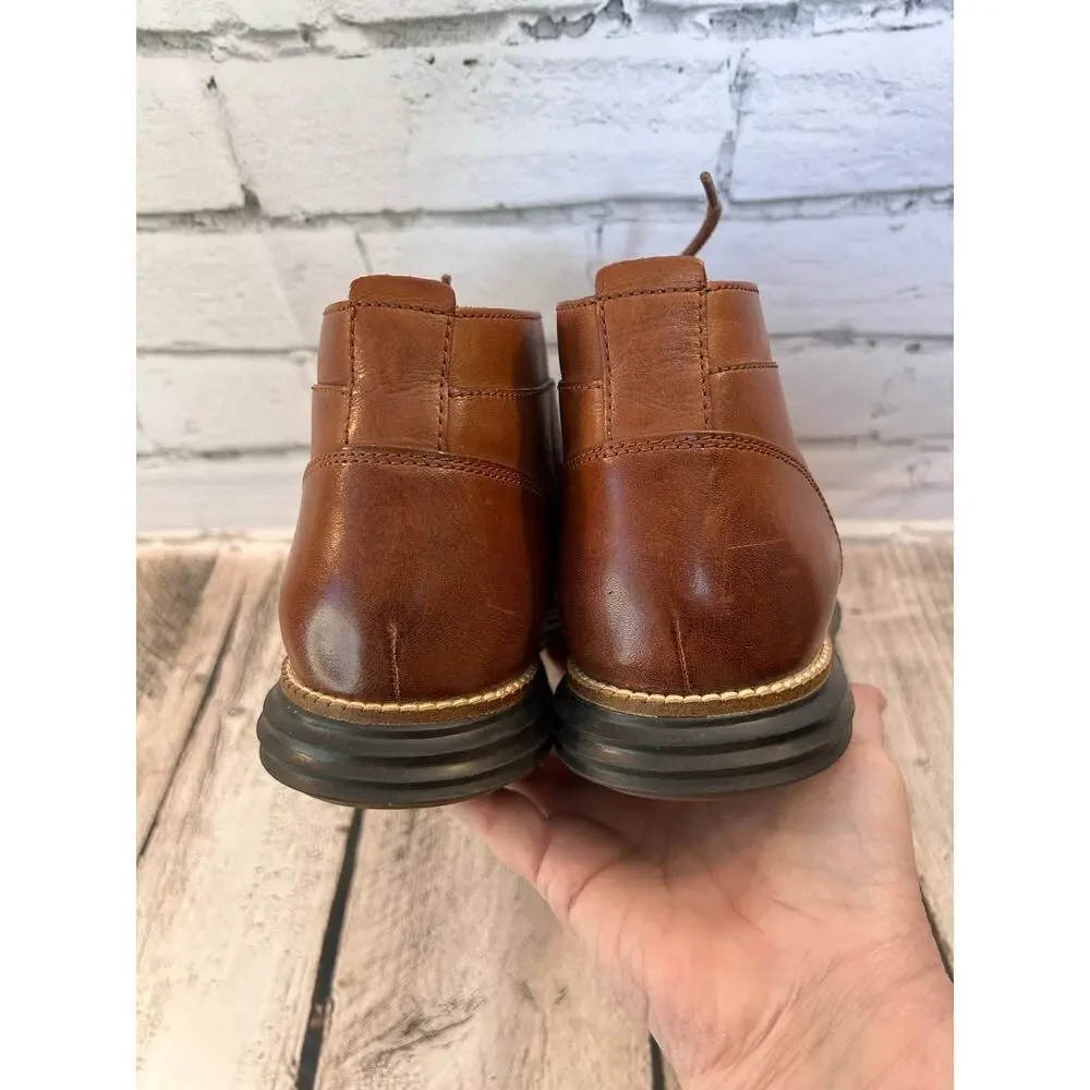 COLE HAAN Men’s Original Grand Leather Chukka Boots / Size: 110